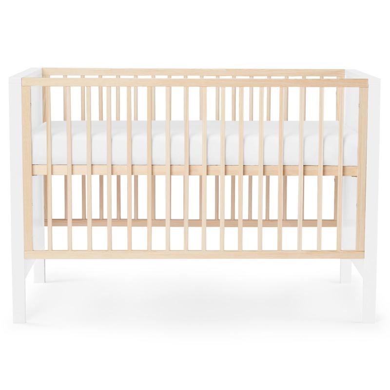 Lit en bois évolutif Kinderkraft Mia Grey avec matelas