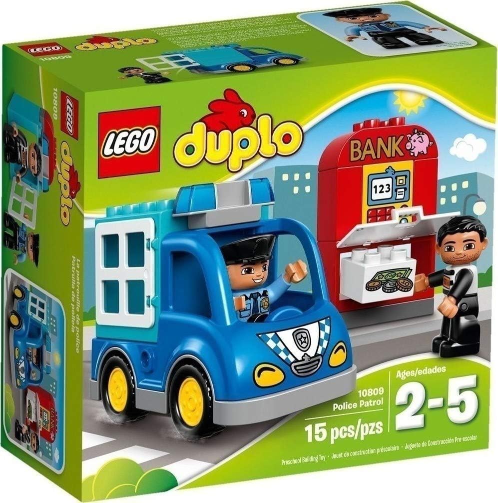 LEGO Duplo 10809 La Patrouille de Police avec Fourgon et Banque