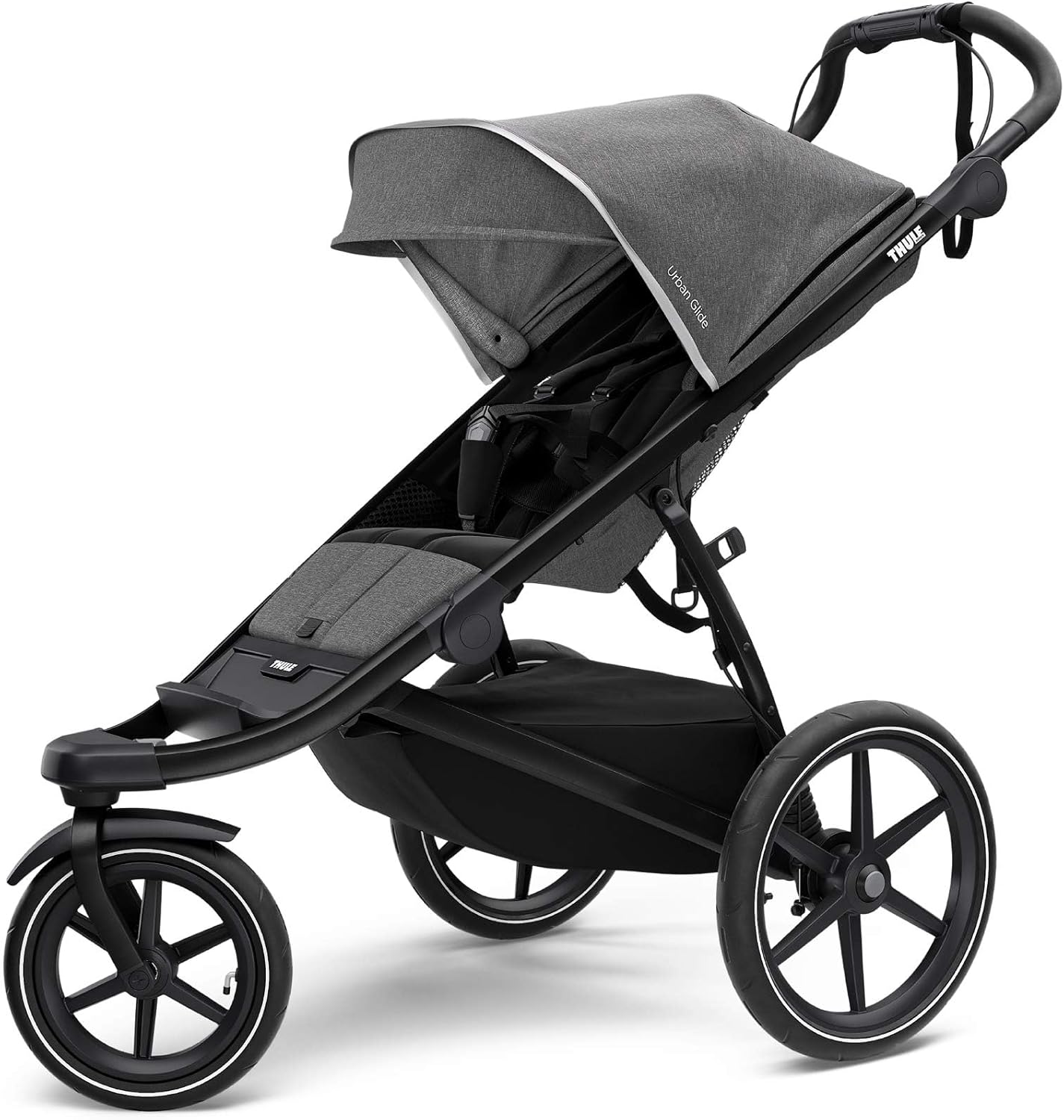 Thule Urban Glide 2 - Poussette jogging tout-terrain Black/Gray Melange
